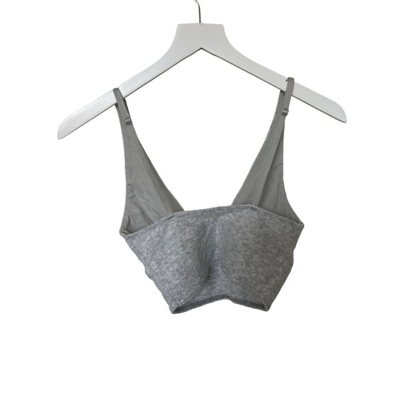 Gilly Hicks Heather Grey Terry Bralette - Picture 2 of 2